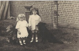 Tielt.  -   Photo Modest  Van Ovenacker  -  Thielt;   Kinderen Met Groenendaaler  - 1900 - Tielt
