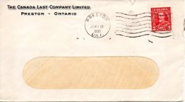 CANADA. N°181 De 1935 Sur Enveloppe Ayant Circulé. George V. - Storia Postale