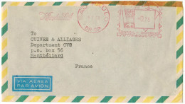 BRASILE - BRASIL - 1969 - Via Aerea - Par Avion - Air Mail - EMA, Red Cancel 0,75 Klingler S.A. - Viaggiata Da Sao Pa... - Viñetas De Franqueo (Frama)