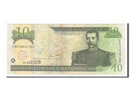 Billet, Dominican Republic, 10 Pesos Oro, 2001, TB+ - Repubblica Dominicana