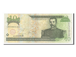 Billet, Dominican Republic, 10 Pesos Oro, 2001, TB+ - Dominicaine