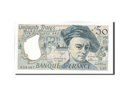 Billet, France, 50 Francs, 50 F 1976-1992 ''Quentin De La Tour'', 1991, NEUF - 50 F 1976-1992 ''quentin De La Tour''