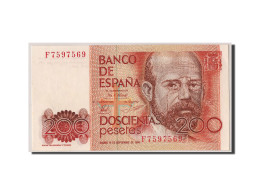 Billet, Espagne, 200 Pesetas, 1980, 1980-09-16, NEUF - [ 4] 1975-…: Juan Carlos I.