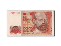 Billet, Espagne, 200 Pesetas, 1980, 1980-09-16, NEUF - [ 4] 1975-… : Juan Carlos I