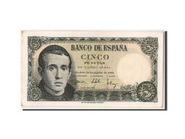 Billet, Espagne, 5 Pesetas, 1951, 1951-08-16, SPL - 5 Pesetas