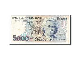 Billet, Brésil, 5000 Cruzeiros, 1993, TTB - Brazilië