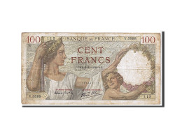 Billet, France, 100 Francs, 100 F 1939-1942 ''Sully'', 1939, TB, Fayette:26.13 - 100 F 1939-1942 ''Sully''