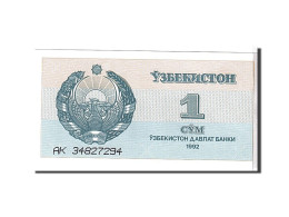 Billet, Uzbekistan, 1 Sum, 1992, NEUF - Oezbekistan