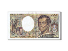 Billet, France, 200 Francs, 200 F 1981-1994 ''Montesquieu'', 1992, TB+ - 200 F 1981-1994 ''Montesquieu''