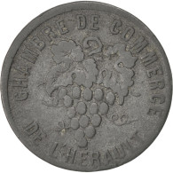Monnaie, France, 5 Centimes, TTB, Zinc, Elie:10.1 - Monétaires / De Nécessité