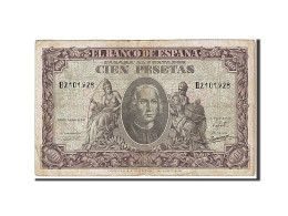 Billet, Espagne, 100 Pesetas, 1940, KM:118a, TB+ - 100 Peseten