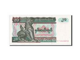 Billet, Myanmar, 20 Kyats, SPL+ - Myanmar