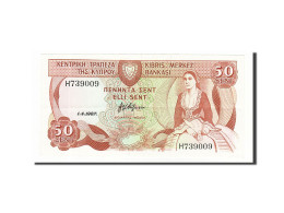 Billet, Chypre, 50 Cents, 1987, 1987-04-01, SUP+ - Cyprus