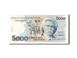 Billet, Brésil, 5000 Cruzeiros, 1993, TTB+ - Brazilië