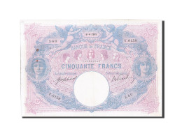 Billet, France, 50 Francs, 50 F 1889-1927 ''Bleu Et Rose'', 1915, 1915-04-06 - 50 F 1889-1927 ''Bleu Et Rose''