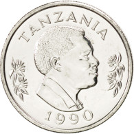 Monnaie, Tanzania, 50 Senti, 1990, SPL, Nickel Clad Steel, KM:26 - Tanzania