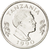 Monnaie, Tanzania, 50 Senti, 1990, SPL, Nickel Clad Steel, KM:26 - Tanzanía