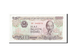 Billet, Viet Nam, 2000 Dông, 1988, TTB+ - Vietnam