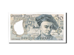 Billet, France, 50 Francs, 50 F 1976-1992 ''Quentin De La Tour'', 1988, SPL - 50 F 1976-1992 ''Quentin De La Tour''