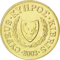 Monnaie, Chypre, 2 Cents, 2003, FDC, Nickel-brass, KM:54.3 - Zypern