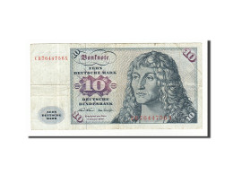 Billet, République Fédérale Allemande, 10 Deutsche Mark, 1970, 1970-01-02, TB - 10 Deutsche Mark