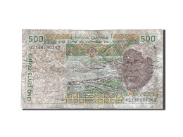 Billet, West African States, 500 Francs, 2002, B - Autres - Afrique