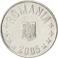 Monnaie, Roumanie, 10 Bani, 2005, SPL, Nickel Plated Steel, KM:191 - Romania
