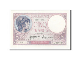 Billet, France, 5 Francs, 5 F 1917-1940 ''Violet'', 1925, 1925-06-24, SUP+ - 5 F 1917-1940 ''Violet''