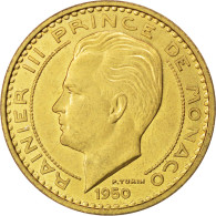Monnaie, Monaco, 50 Francs, 1950, SUP, Cupro-Aluminium, KM:E30, Gadoury:141 - 1949-1956 Oude Frank