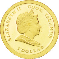 Monnaie, Îles Cook, Elizabeth II, Dollar, 2009, FDC, Or, KM:706 - Cook Islands