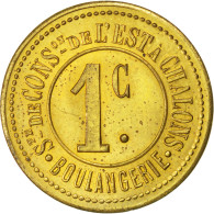 Monnaie, France, 1 Centime, SUP, Laiton, Elie:30.1 - Monétaires / De Nécessité