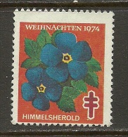 Deutschland Österreich Oder Schweiz ? 1974 Christmas Weihnachten Blumen Flowers - Noël