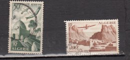 ALGERIE ° YT N° AVION 9 10 - Used Stamps