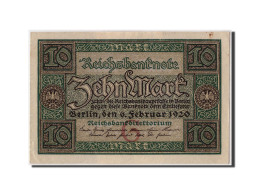 Billet, Allemagne, 10 Mark, 1920, 1920-02-06, SUP - 10 Mark