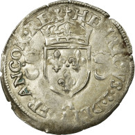 Monnaie, France, Douzain Aux Croissants, 1551, Paris, TB+, Billon, Sombart:4380 - 1547-1559 Heinrich II.