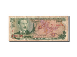 Billet, Costa Rica, 5 Colones, 1979, 1979-08-18, TB+ - Costa Rica