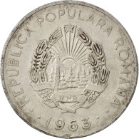 Monnaie, Roumanie, Leu, 1963, TTB, Nickel Clad Steel, KM:90 - Romania