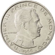 Monnaie, Monaco, Rainier III, Franc, 1966, SUP, Nickel, KM:140, Gadoury:150 - 1960-2001 Nouveaux Francs