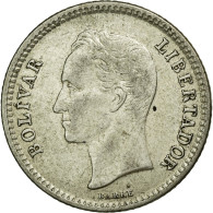 Monnaie, Venezuela, 25 Centimos, 1954, SUP, Argent, KM:35 - Venezuela