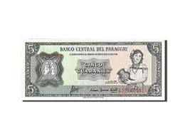 Billet, Paraguay, 5 Guaranies, 1952, SPL - Paraguay