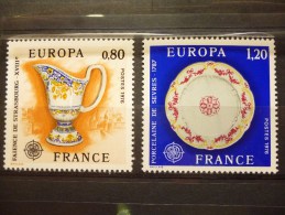 THEMA EUROPA FRANKRIJK 1877/1878  Xx ( YVERT ) COTE : 2 EURO ( B ) - 1976