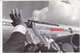 Mexico - 1979 - JEAN-PAUL II à SAINT-DOMINGUE / Descente Du Saint-Père De L'avion / PHOTO DIEGO GOLDBERG - SYGMA - Berühmtheiten