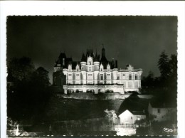 CP - MONTIGNY LE GANNELON (28) LE CHATEAU ILLUMINE - Montigny-le-Gannelon