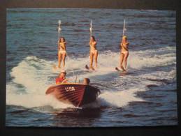 AUSTRALIA Gold Coast Ski Nautique Water-skiing Esqui Nautico Water Skiing Postal Stationery - Wasserski