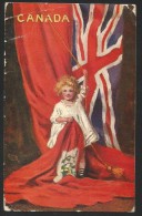 CANADA Child With Flag Coat Of Arms Dartmouth 1907 - Halifax