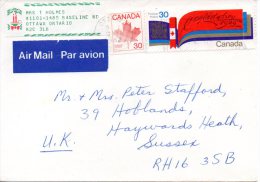 CANADA. N°791 De 1982 Sur Enveloppe Ayant Circulé. Constitution. - Storia Postale