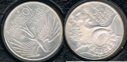 ALEMANIA 10 DEUTSCHE MARK F ESTADIO 1972 PLATA SILVER - Otros & Sin Clasificación