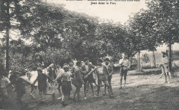 89 // SAINT BRIS   Colonie Scolaire De Montreuil Sous Bois,   JEUX DANS LE PARC    ANIMEE  ** - Saint Bris Le Vineux