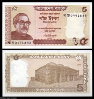 BANGLADESH : 5 Taka  Del  2014   Pick New   FdS  UNC - Bangladesh