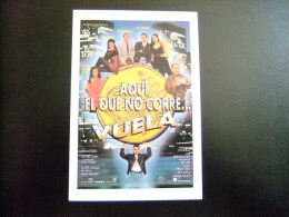 PROGAMA DE CINE - Título: AQUI EL QUE NO CORRE VUELA  -  - Año 1992 - Director: RAMON FERNANDEZ - Cinema Advertisement